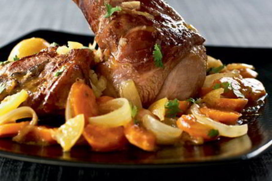 Рецепт рагу из филе и шейки баранины с овощами