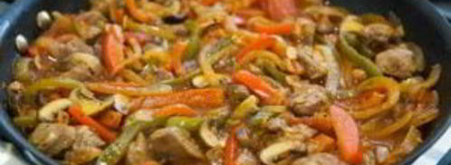 рагу из индейки с грибами. Шаг 4