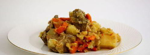 рагу из телятины с овощами в мультиварке. Шаг 9