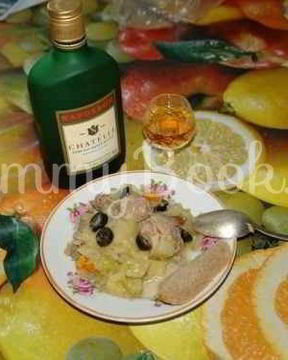 Рагу овощное с мясом