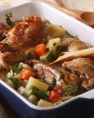 Рагу с курицей