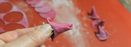 шляпы разбойников с мясным рагу. Шаг 3