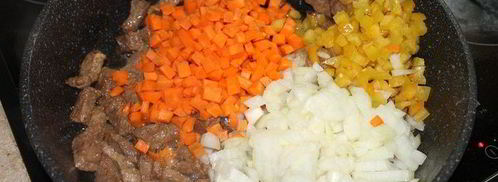 шляпы разбойников с мясным рагу. Шаг 4