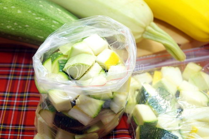 Рецепт замороженных кабачков кубики для рагу