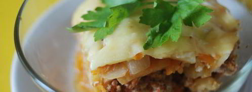 запеченное овощное рагу с мясным фаршем. Шаг 16