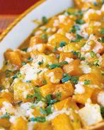 Запеченное рагу из сладкого картофеля