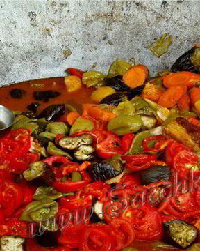 Блюдо рататуй