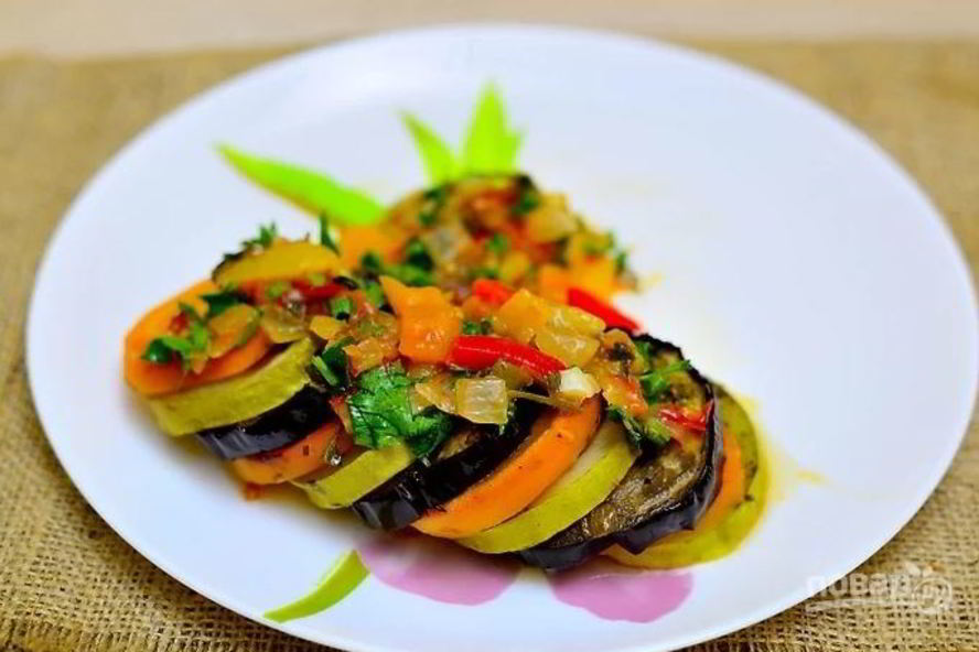 Рецепт овощного рататуя