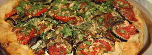 рататуй на хрустящей галете. Шаг 11