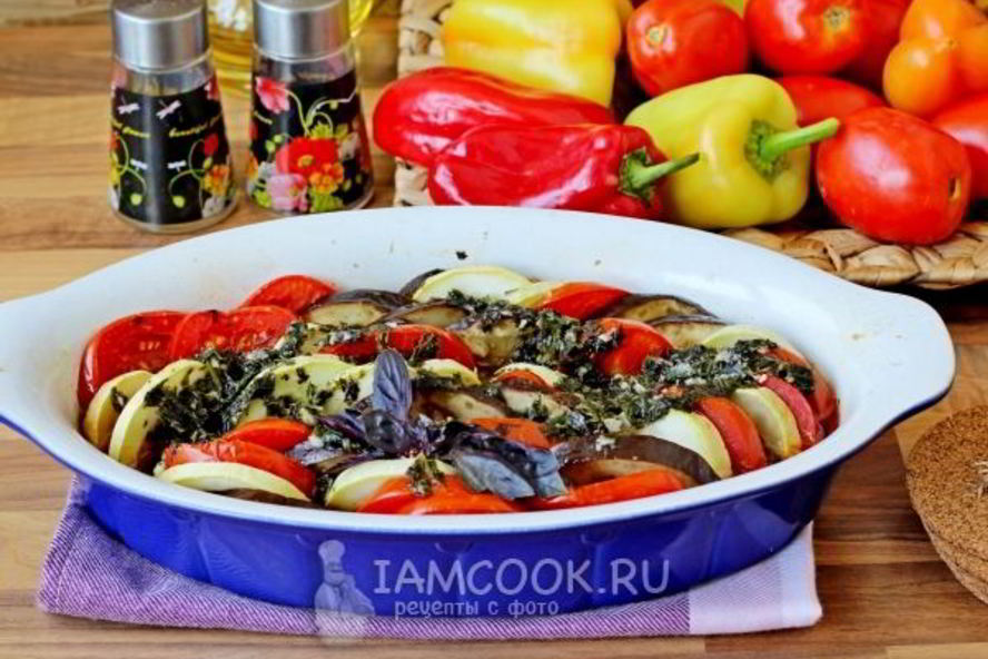 Рецепт рататуя по-деревенски