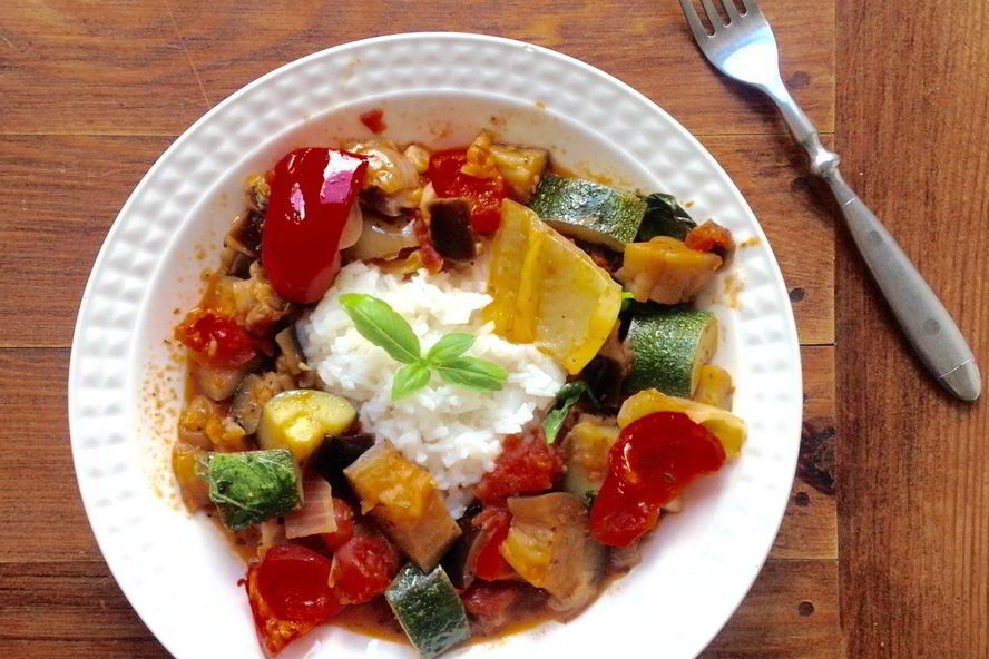 Рецепт рататуя с баклажанами