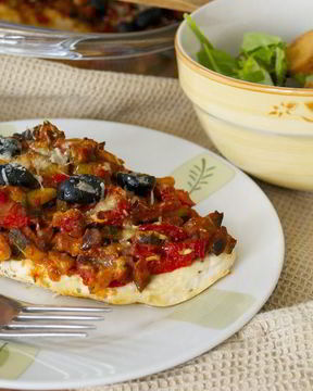 Рататуй с курицей