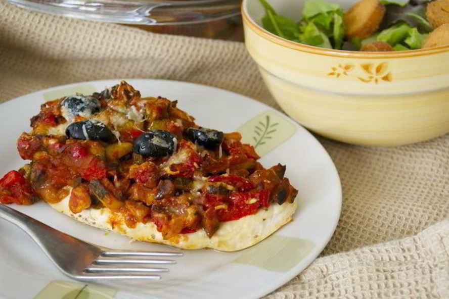 Рецепт рататуя с курицей