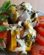 Рататуй с мясом в мультиварке