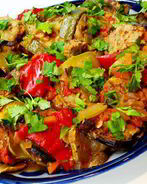 Рататуй с мясом