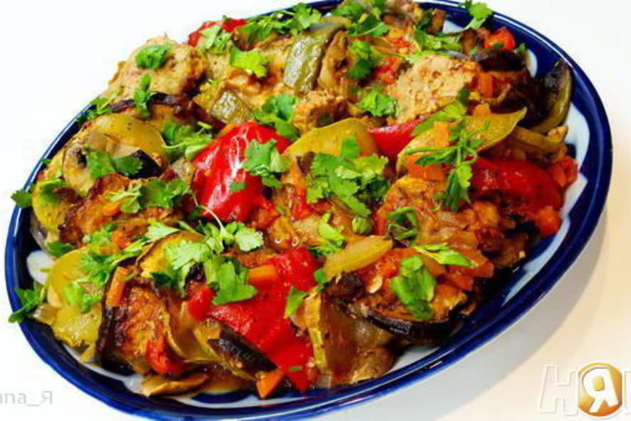 Рецепт рататуя с мясом