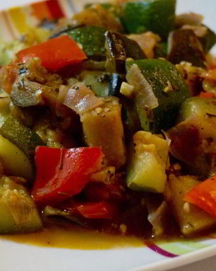 Рататуй со свининой