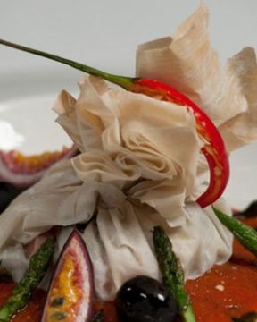 Рататуй в хрустящем мешочке