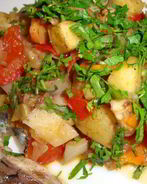 Рататуй в микроволновке