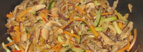 рисовая лапша по-японски. Шаг 10