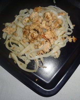 Рисовая лапша с мясом