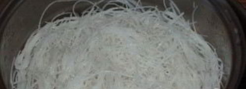 рисовая лапша с овощами и морепродуктами. Шаг 4