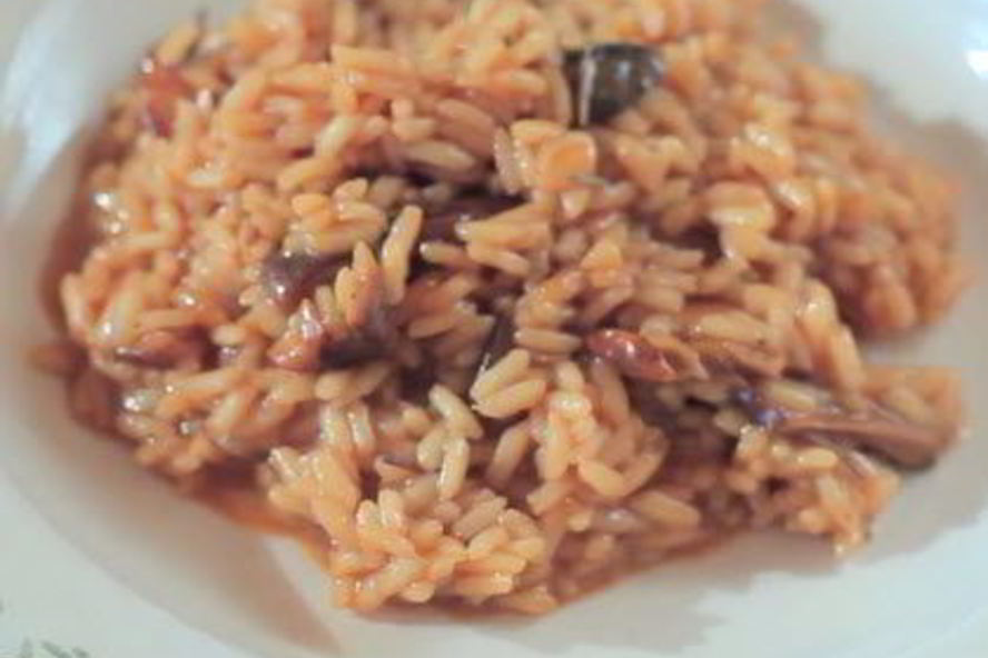 Рецепт итальянского ризотто с сухими грибами