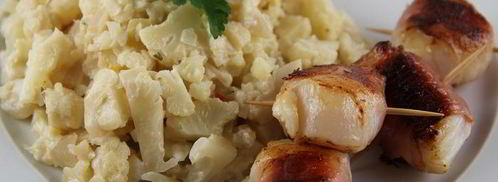 морские гребешки в беконе. Шаг 6