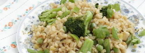 перловое ризотто с зелеными овощами. Шаг 6