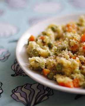 Пестрый ризотто из пшена