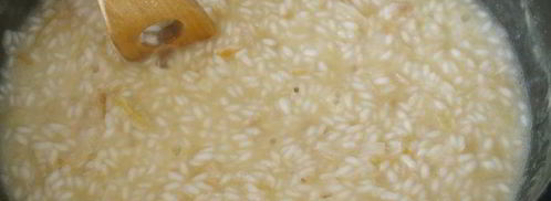 ризотто с бананом. Шаг 4