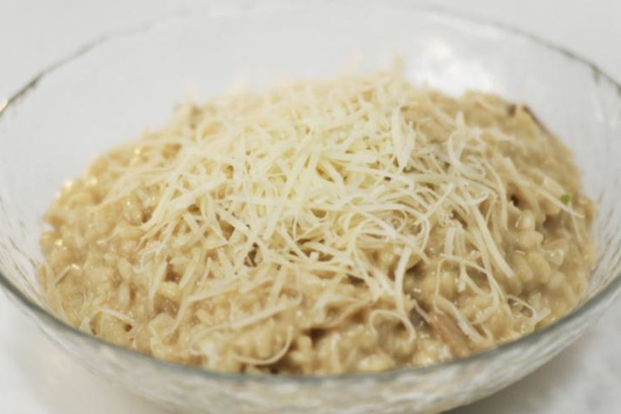 Рецепт ризотто с белыми грибами