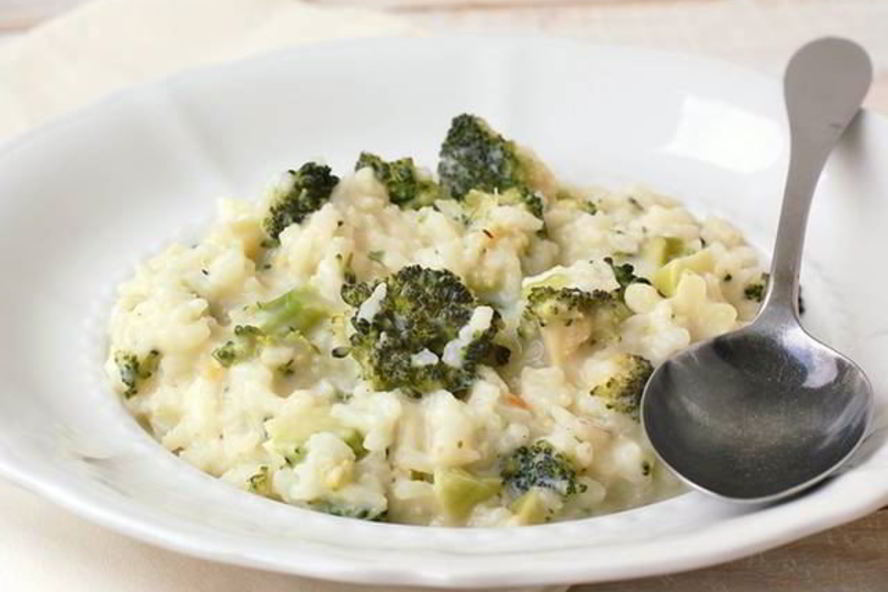 Рецепт ризотто с брокколи и поджаренными орешками кешью
