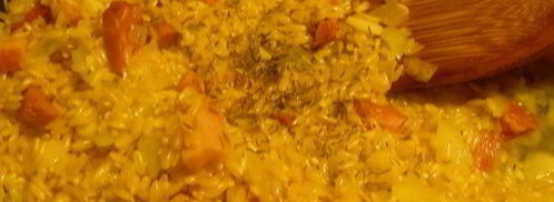 ризотто с каштанами и грудинкой. Шаг 4