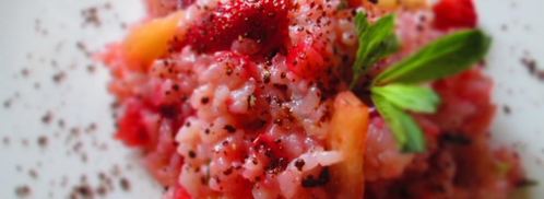 ризотто с клубникой и ананасами. Шаг 5