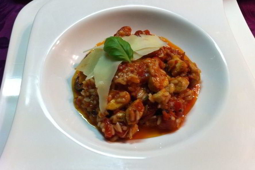 Рецепт ризотто с кроликом