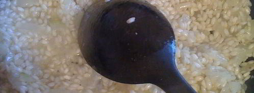 ризотто с куриными сердечками. Шаг 3