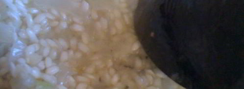 ризотто с куриными сердечками. Шаг 4