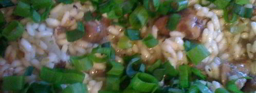 ризотто с куриными сердечками. Шаг 5