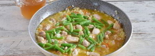 ризотто с курицей и овощами. Шаг 14