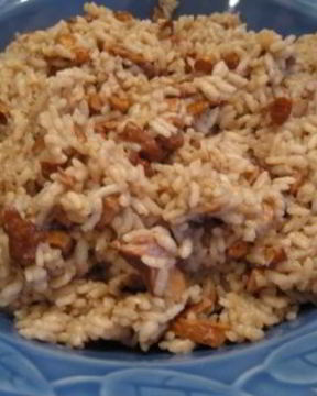 Ризотто с лисичками и сыром