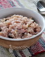 Ризотто с морепродуктами в мультиварке