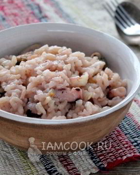 Ризотто с морепродуктами в мультиварке