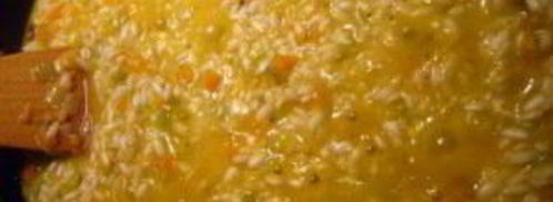 ризотто с овощами и грибами. Шаг 6