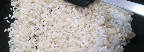 ризотто с соусом из черемши. Шаг 3