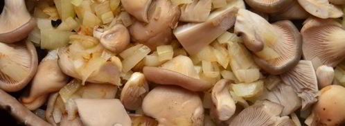 ризотто с вешенками. Шаг 7