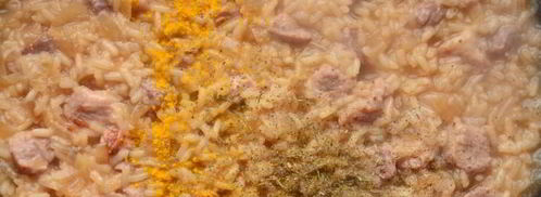 ризотто со свининой. Шаг 11