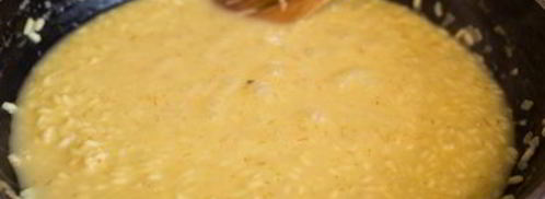 рулетики из дорады с шафрановым ризотто. Шаг 22