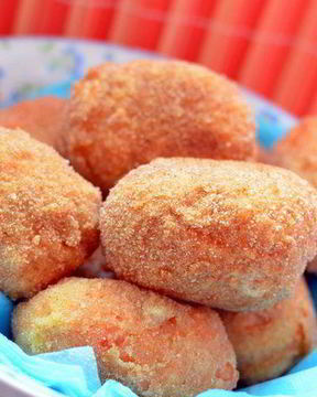 Суппли — закуска из вчерашнего ризотто