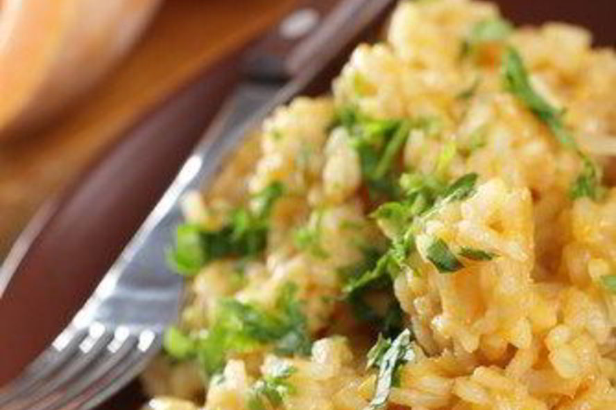 Рецепт тыквенного ризотто со специями